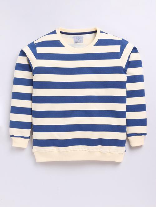 boys stripded long sleeve sweatshirt - 21740658 - Very Small Image - 1