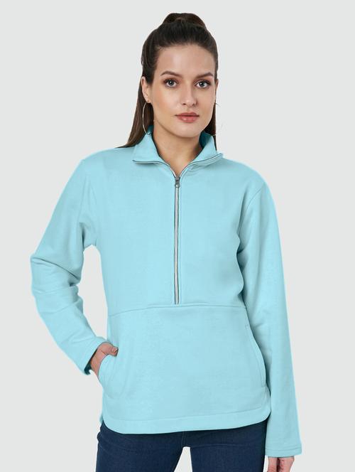 women plus size solid long sleeves sweatshirt - 21741313 - Very Small Image - 1