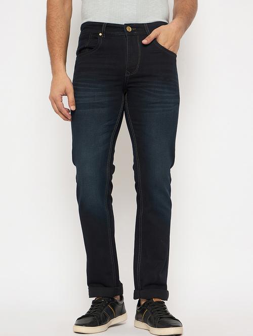 men mid rise washed jeans - 21743086 - Very Small Image - 1