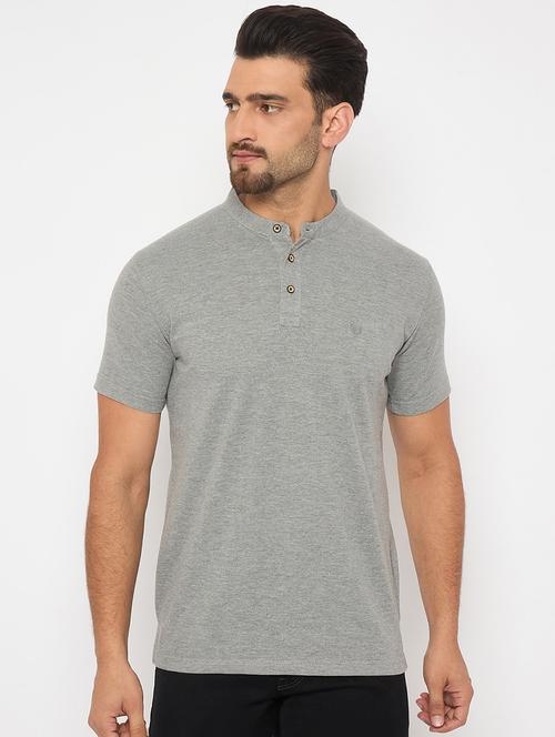 men short sleeves plain t-shirt - 21743276 - Very Small Image - 1