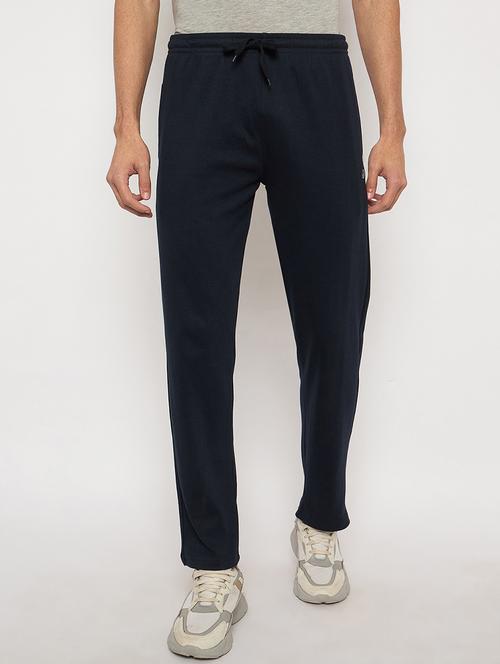 men solid mid rise track pant - 21743283 - Very Small Image - 1