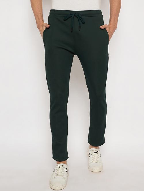 men solid mid rise track pant - 21743284 - Very Small Image - 1