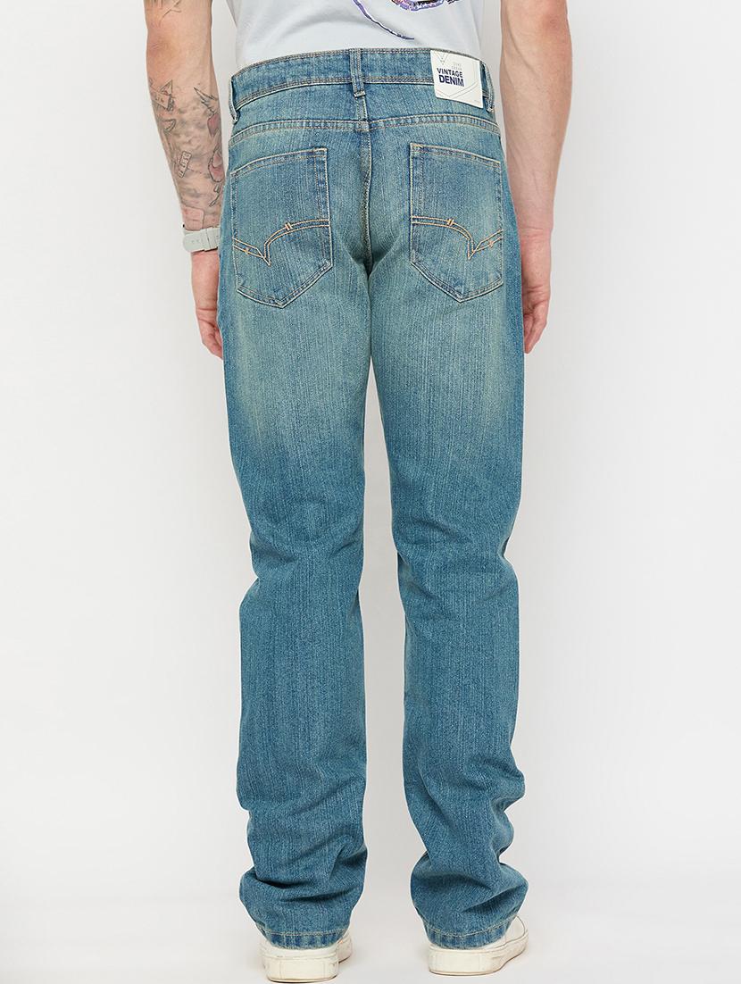 men mid rise washed jeans - 21743399 - Standard Image - 3