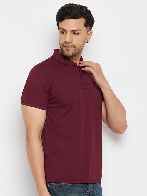 men short sleeves plain polo t-shirt - 21743968 - Very Small Image - 1