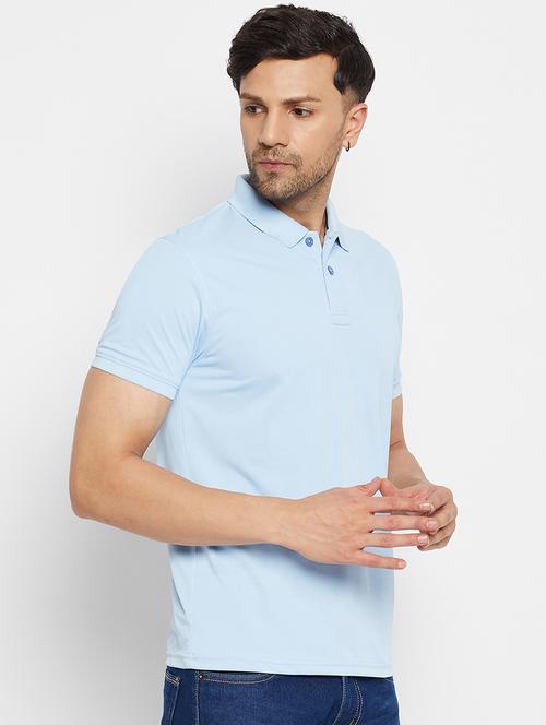 men short sleeves plain polo t-shirt - 21743971 - Very Small Image - 1