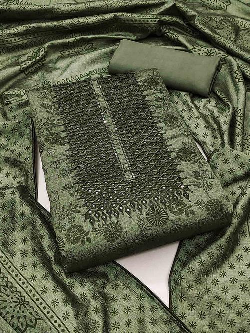 women printed unstitched suit set with dupatta - 21744053 - Very Small Image - 1