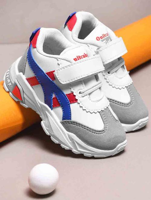 kids color block velcro shoes - 21746907 - Very Small Image - 1