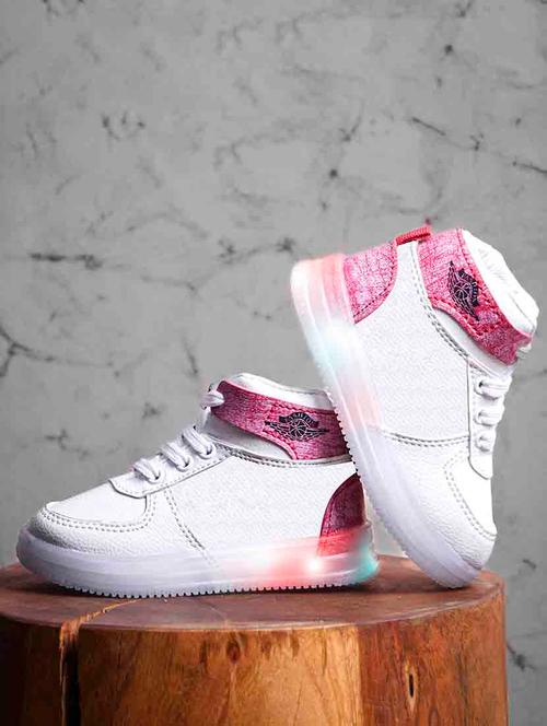 kids led shoes with lace up closure  - 21746916 - Very Small Image - 1