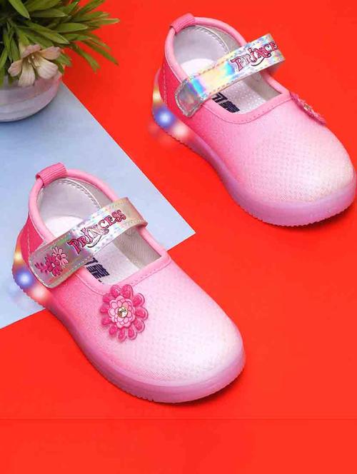 girls printed slip on velcro sandal - 21746938 - Very Small Image - 1