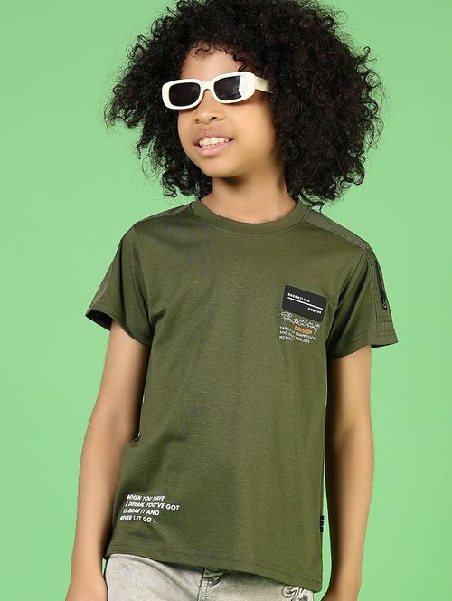 boys printed short sleeve regular fit t-shirt - 21747503 - Very Small Image - 1