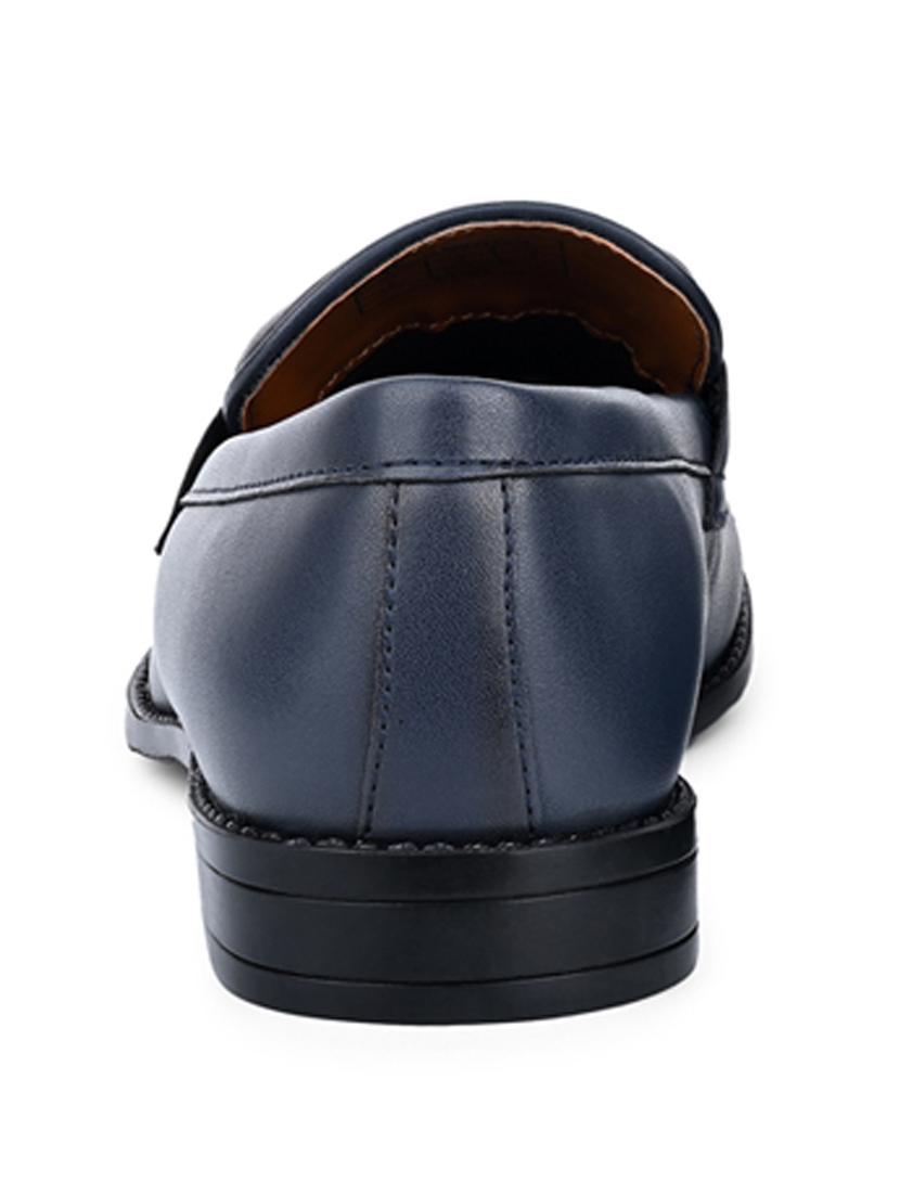 men solid slip on tassel detailed moccasin shoes - 21747893 - Standard Image - 3