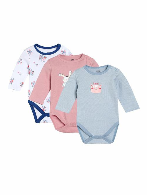 pack of 3 printed onesies  - 21748878 - Very Small Image - 1