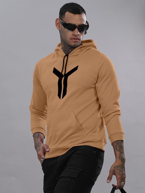 men graphic long sleeve regular fit hooded sweatshirt - 21749331 - Very Small Image - 1