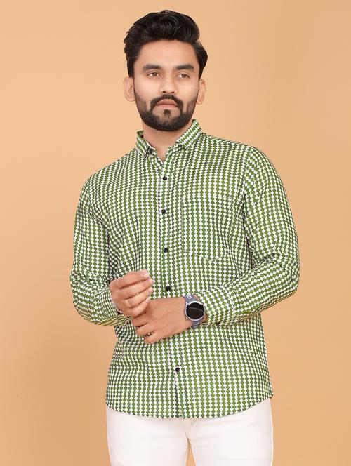 men checkered long sleeve regular fit casual shirt - 21749456 - Very Small Image - 1