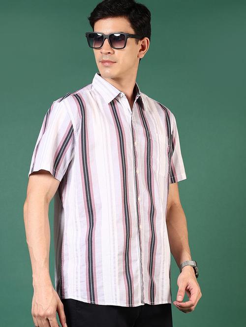 men collared short sleeves casual shirt - 21749804 - Very Small Image - 1