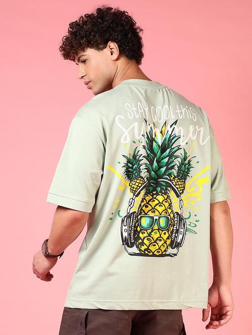 men back print short sleeves t-shirt - 21749837 - Very Small Image - 1