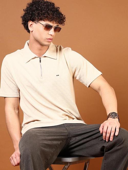 men short sleeves self design  polo t-shirt - 21749898 - Very Small Image - 1