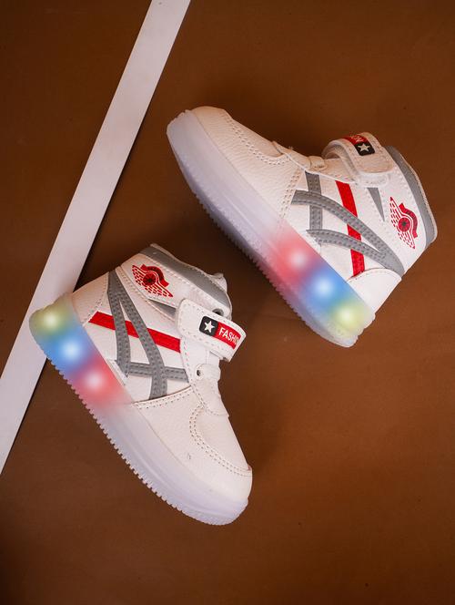 boys velcro led light-up sneaker - 21750900 - Very Small Image - 1