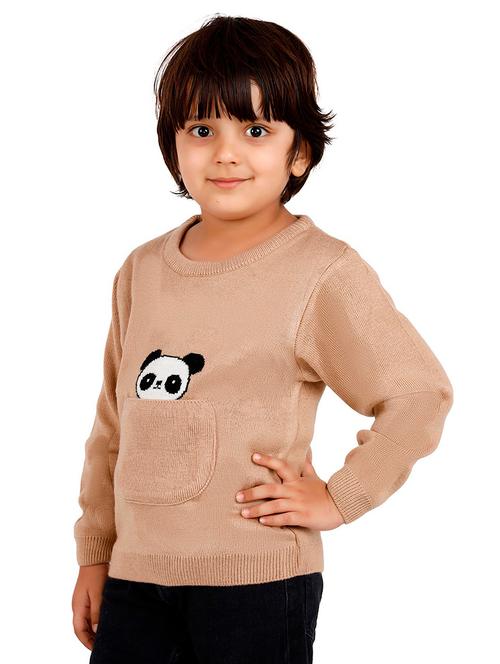 boys self designed long sleeves sweater - 21761949 - Very Small Image - 1