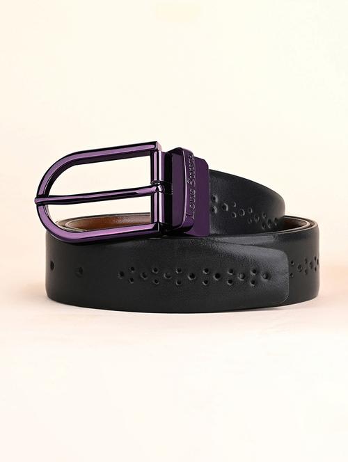 men pin buckle reversible leather belt - 21762006 - Very Small Image - 1