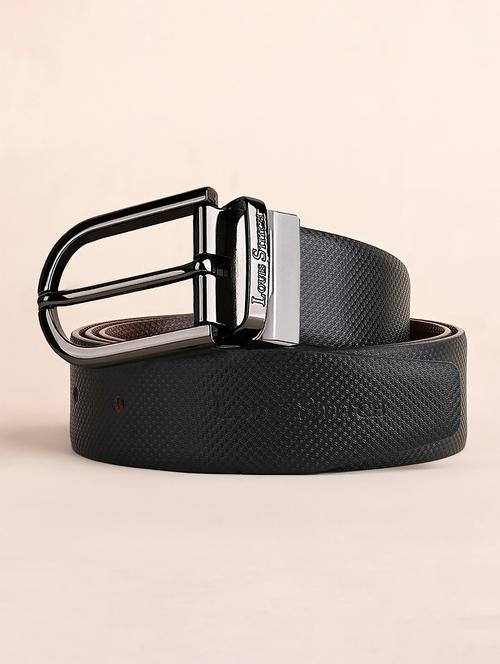 men pin buckle reversible leather belt - 21762035 - Very Small Image - 1