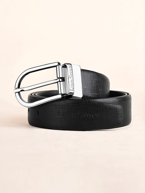 men pin buckle reversible leather belt - 21762044 - Very Small Image - 1