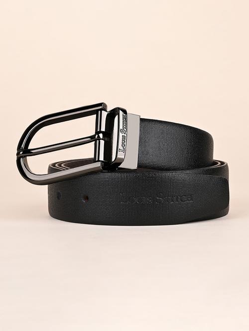 men pin buckle reversible leather belt - 21762050 - Very Small Image - 1