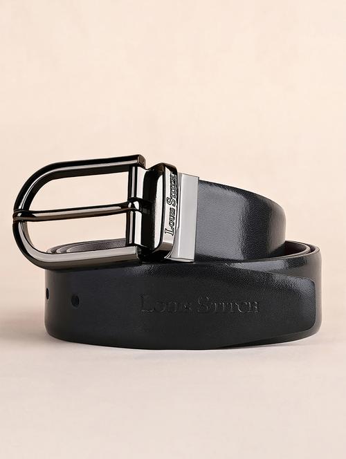men pin buckle reversible leather belt - 21762062 - Very Small Image - 1