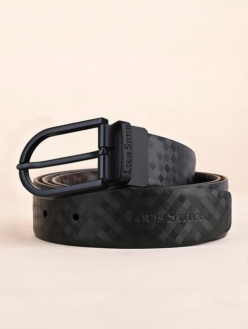 men pin buckle reversible leather belt - 21762073 - Very Small Image - 1