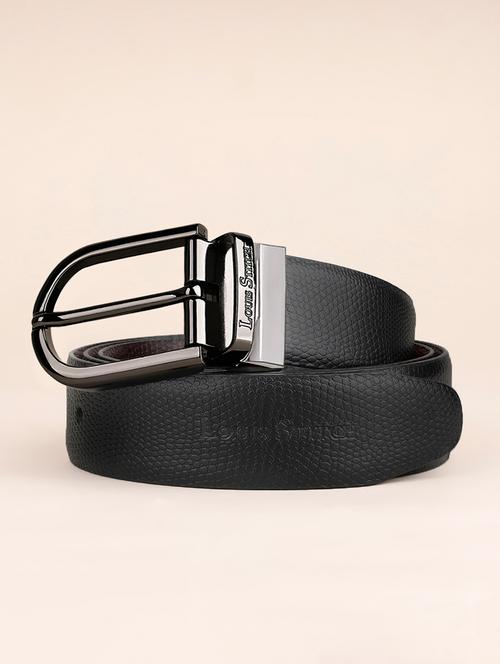 men pin buckle reversible leather belt - 21762081 - Very Small Image - 1