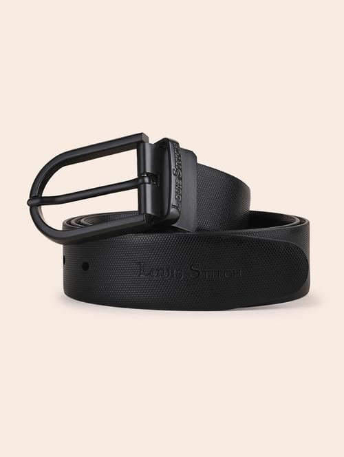 men pin buckle leather belt - 21762100 - Very Small Image - 1