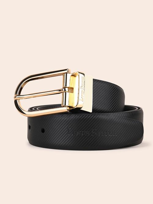 men pin buckle reversible leather belt - 21762164 - Very Small Image - 1