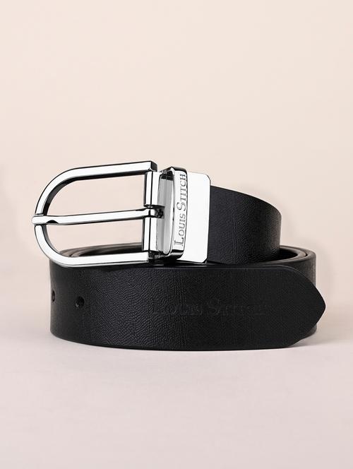 men pin buckle reversible leather belt - 21762180 - Very Small Image - 1