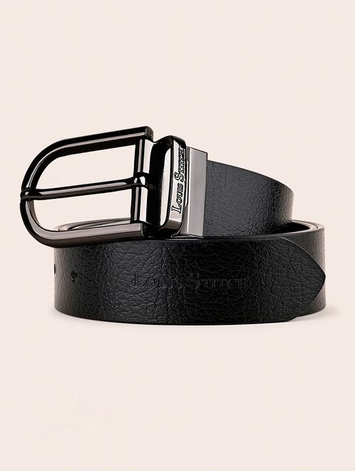 men pin buckle reversible leather belt - 21762193 - Very Small Image - 1