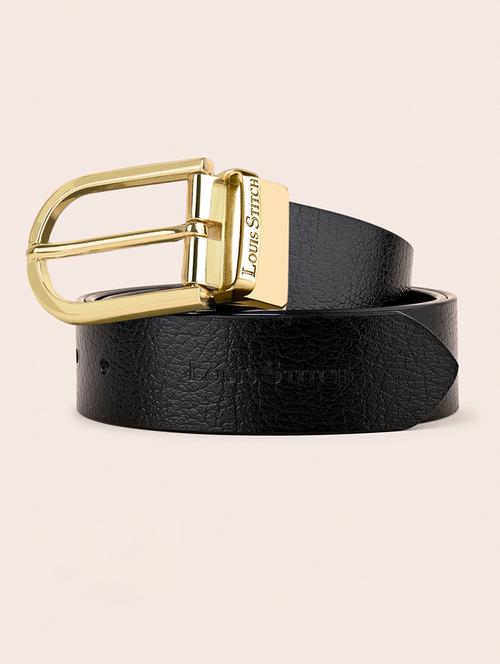 men pin buckle reversible leather belt - 21762194 - Very Small Image - 1