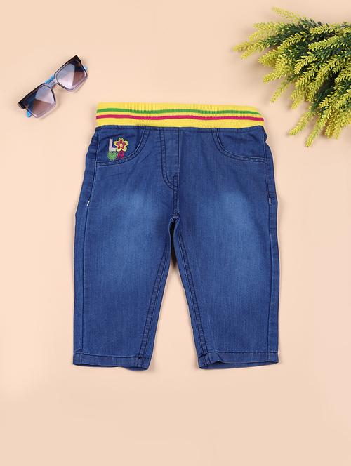 boys blue denim plain jean - 21764585 - Very Small Image - 1