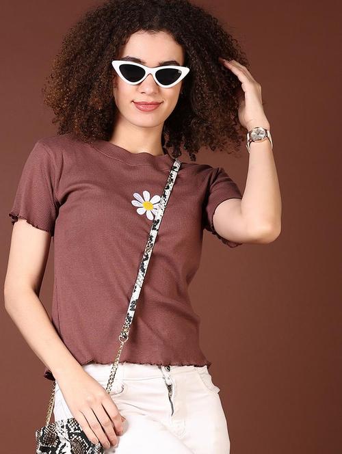 women printed short sleeves t-shirt - 21764604 - Very Small Image - 1