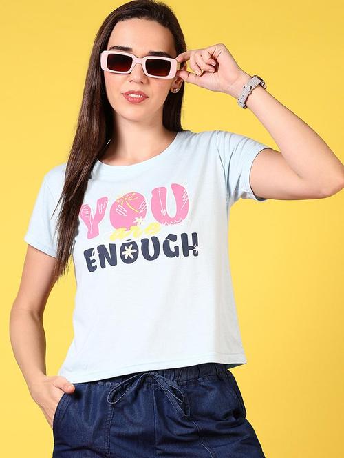 Women Printed Short Sleeves T-shirt - 21764606 - Very Small Image - 1