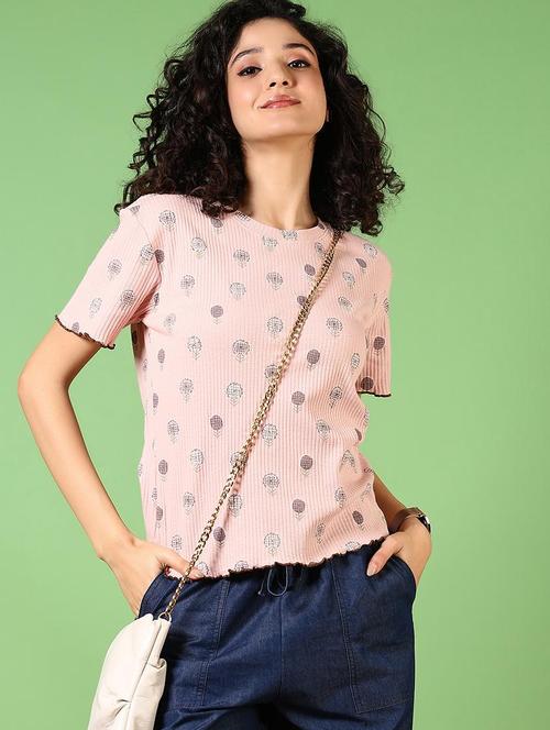 women printed short sleeves t-shirt - 21764621 - Very Small Image - 1