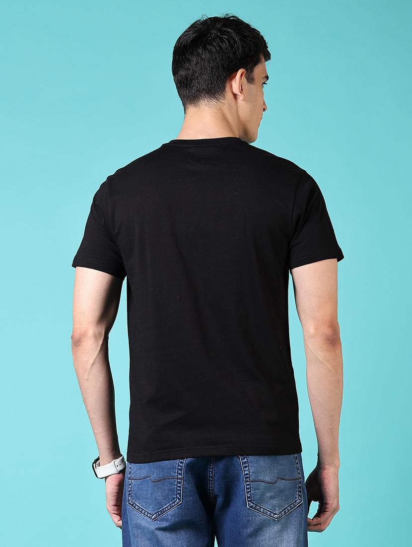 men solid short sleeves regular fit t-shirt - 21764670 - Standard Image - 2