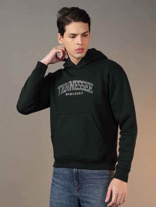 men printed long sleeves hooded sweatshirt - 21764960 - Very Small Image - 1