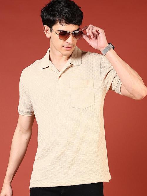 men self design short sleeve regular fit polo t-shirt - 21765598 - Very Small Image - 1