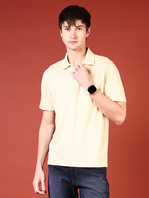 men self design short sleeve regular fit polo t-shirt - 21765599 - Very Small Image - 1