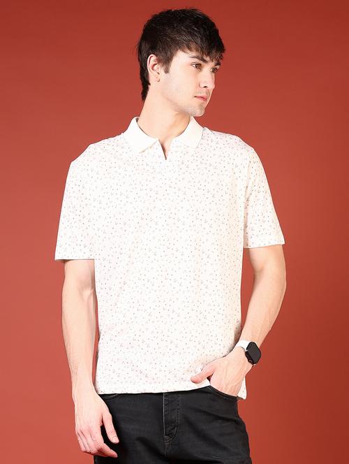 men printed short sleeve regular fit polo shirt - 21765610 - Very Small Image - 1