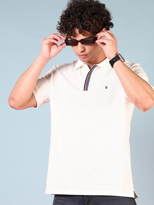 men solid short sleeve regular fit polo t-shirt - 21765612 - Very Small Image - 1