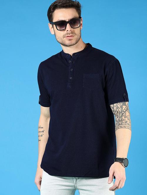 men solid short sleeve regular fit shirt - 21765626 - Very Small Image - 1