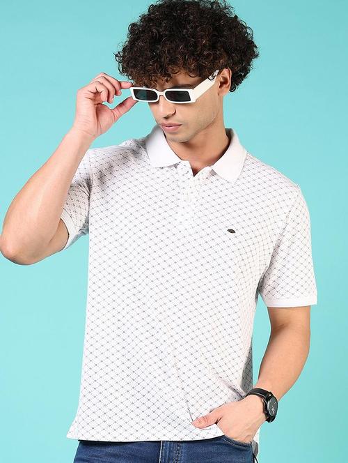 men printed short sleeve regular fit polo t-shirt - 21765674 - Very Small Image - 1