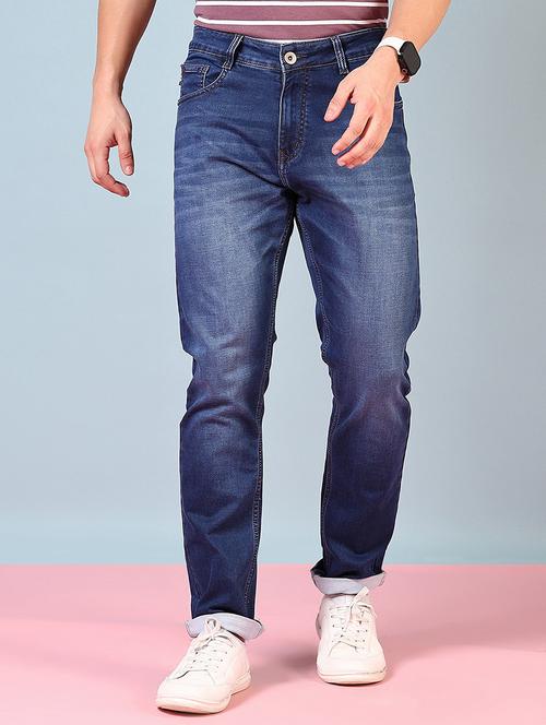 men solid mid rise slim fit jean - 21765802 - Very Small Image - 1