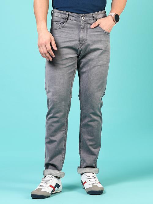 men solid mid rise slim fit jean - 21765862 - Very Small Image - 1