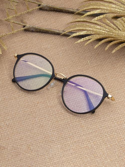 ted smith black round premium italian frames for unisex - 21766407 - Very Small Image - 1